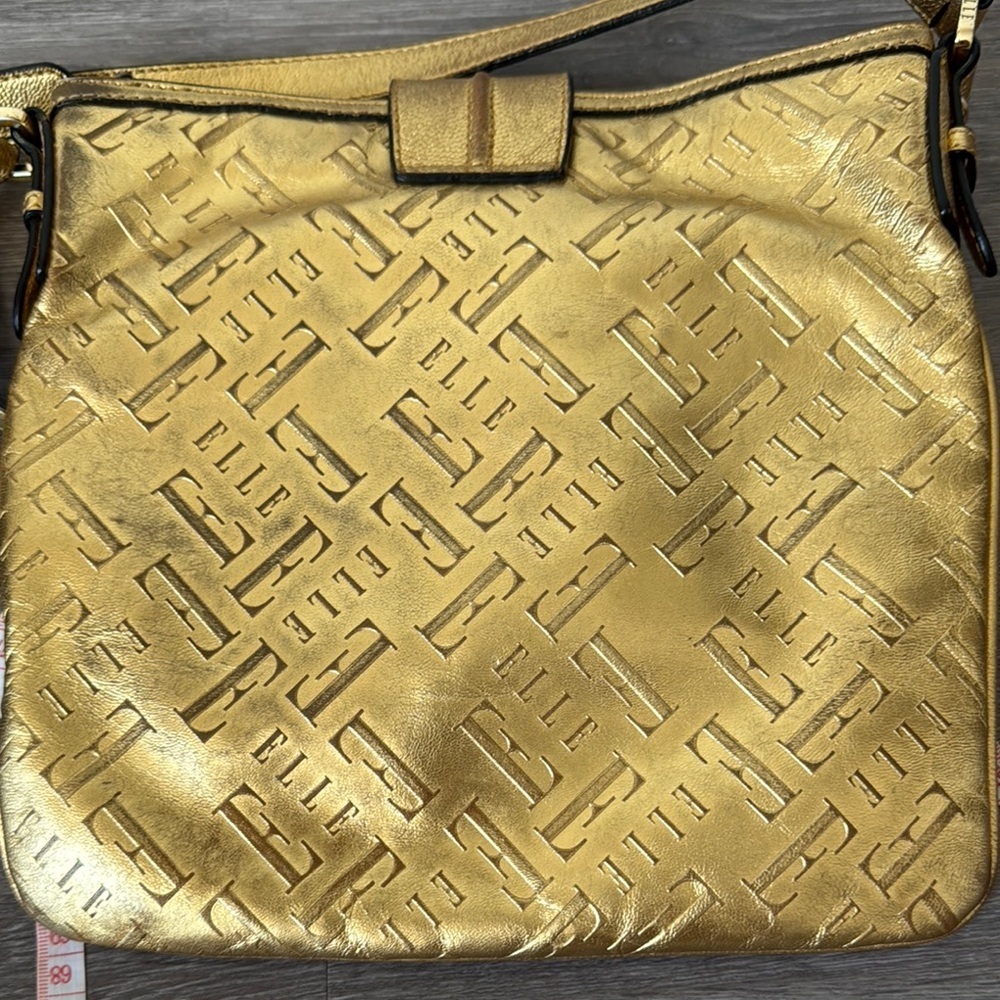 ELLE Gold Crossbody Bag - Picture 15 of 16